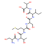 L-Threonine, L-seryl-L-threonyl-L-methionyl-L-seryl-L-isoleucyl-