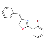 Oxazole, 2-(2-bromophenyl)-4,5-dihydro-4-(phenylmethyl)-, (4S)-