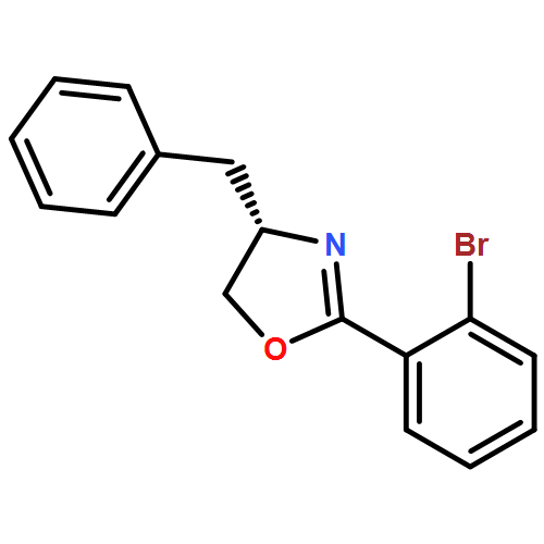 Oxazole, 2-(2-bromophenyl)-4,5-dihydro-4-(phenylmethyl)-, (4S)-