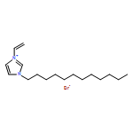 1H-Imidazolium, 1-dodecyl-3-ethenyl-, bromide