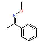 Ethanone, 1-phenyl-, O-methyloxime, (1E)-