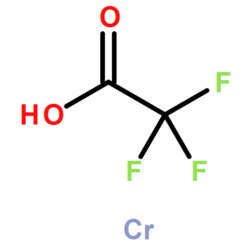 Acetic acid, trifluoro-, chromium(2 ) salt (8CI,9CI)