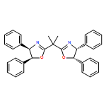 Oxazole, 2,2'-(1-methylethylidene)bis[4,5-dihydro-4,5-diphenyl-,(4R,4'R,5S,5'S)-