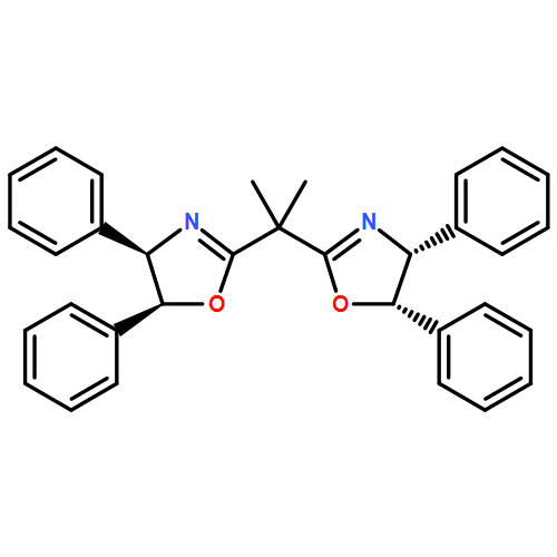 Oxazole, 2,2'-(1-methylethylidene)bis[4,5-dihydro-4,5-diphenyl-,(4R,4'R,5S,5'S)-