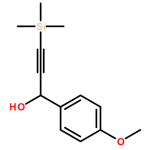 Benzenemethanol, 4-methoxy-α-[2-(trimethylsilyl)ethynyl]-