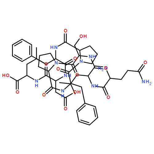 L-Leucine, L-glutaminyl-L-leucyl-L-seryl-L-prolyl-L-phenylalanyl-L-prolyl-L-phenylalanyl-L-α-aspartyl-