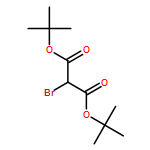 Propanedioic acid, 2-bromo-, 1,3-bis(1,1-dimethylethyl) ester