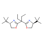 Oxazole, 2,2'-(1-ethylpropylidene)bis[4-(1,1-dimethylethyl)-4,5-dihydro-,(4S,4'S)-