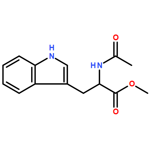 Tryptophan, N-acetyl-, methyl ester