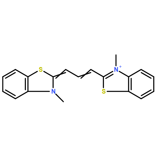 Benzothiazolium,3-methyl-2-[3-(3-methyl-2(3H)-benzothiazolylidene)-1-propenyl]-