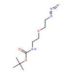 Carbamic acid, N-[2-(2-azidoethoxy)ethyl]-, 1,1-dimethylethyl ester