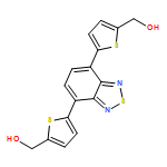 2-Thiophenemethanol, 5,5'-(2,1,3-benzothiadiazole-4,7-diyl)bis-