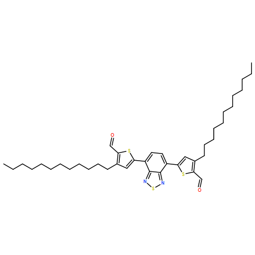 2-Thiophenecarboxaldehyde, 5,5'-(2,1,3-benzothiadiazole-4,7-diyl)bis[3-dodecyl-