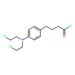 Benzenebutanoyl chloride, 4-[bis(2-chloroethyl)amino]-