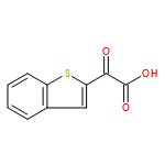 Benzo[b]thiophene-2-acetic acid, α-oxo-