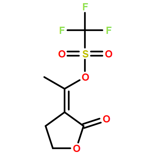 Methanesulfonic acid, 1,1,1-trifluoro-, (1Z)-1-(dihydro-2-oxo-3(2H)-furanylidene)ethyl ester