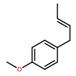 Benzene, 1-(2E)-2-buten-1-yl-4-methoxy-