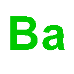 Barium, isotope of mass 142