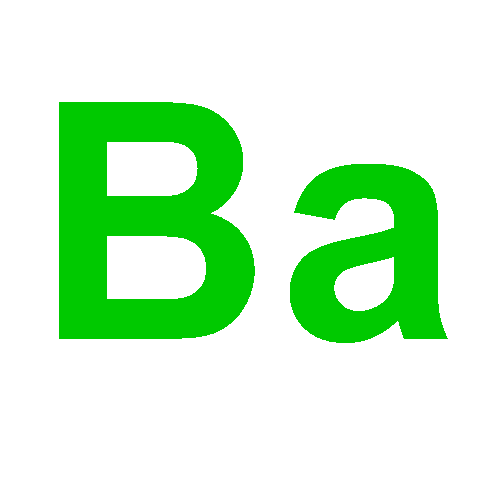 Barium, isotope of mass 142