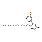 9H-Carbazole, 3,6-dibromo-9-decyl- 