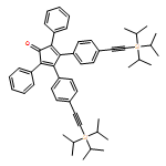 2,4-Cyclopentadien-1-one, 2,5-diphenyl-3,4-bis[4-[2-[tris(1-methylethyl)silyl]ethynyl]phenyl]-