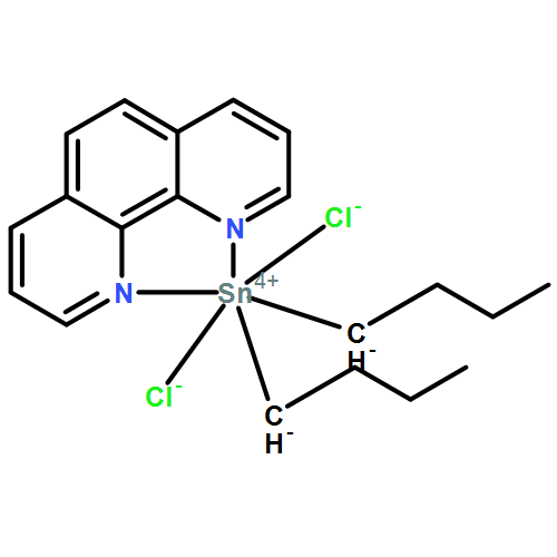 Tin, dibutyldichloro(1,10-phenanthroline-κN1,κN10)-, (OC-6-22)-