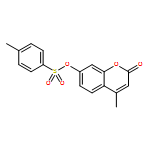 2H-1-Benzopyran-2-one, 4-methyl-7-[[(4-methylphenyl)sulfonyl]oxy]-