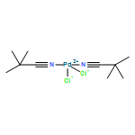 Palladium, dichlorobis(2,2-dimethylpropanenitrile)-