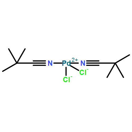 Palladium, dichlorobis(2,2-dimethylpropanenitrile)-