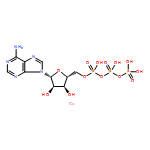 Adenosine 5'-(tetrahydrogen triphosphate), cobalt(2 ) salt (1:1) (8CI,9CI)