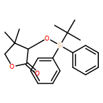 2(3H)-Furanone, 3-[[(1,1-dimethylethyl)diphenylsilyl]oxy]dihydro-4,4-dimethyl-, (3R)-