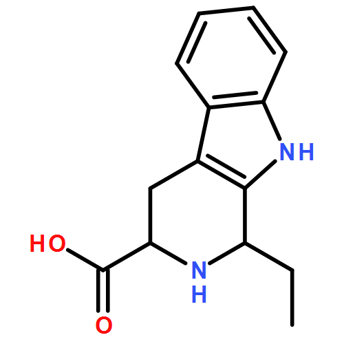 1H-Pyrido[3,4-b]indole-3-carboxylic acid, 1-ethyl-2,3,4,9-tetrahydro-, (3S)-