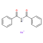 1,3-Propanedione, 1,3-diphenyl-, ion(1-), sodium (1:1)