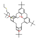 Pentacyclo[19.3.1.13,7.19,13.115,19]octacosa-1(25),3,5,7(28),9,11,13(27),15,17,19(26),21,23-dodecaene-25,27-diol, 5,11,17,23-tetrakis(1,1-dimethylethyl)-26,28-bis[2-(ethylthio)ethoxy]-