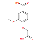 Benzoic acid, 4-(carboxymethoxy)-3-methoxy-