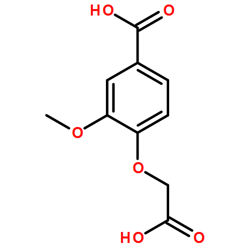 Benzoic acid, 4-(carboxymethoxy)-3-methoxy-