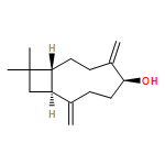 Bicyclo[7.2.0]undecan-5-ol, 10,10-dimethyl-2,6-bis(methylene)-, (1S,5S,9R)-