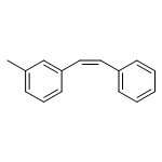 Benzene, 1-methyl-3-[(1Z)-2-phenylethenyl]-