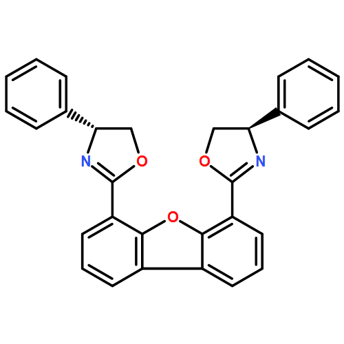 Oxazole, 2,2'-(4,6-dibenzofurandiyl)bis[4,5-dihydro-4-phenyl-, (4R,4'R)-