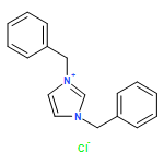 1H-Imidazolium, 1,3-bis(phenylmethyl)-, chloride