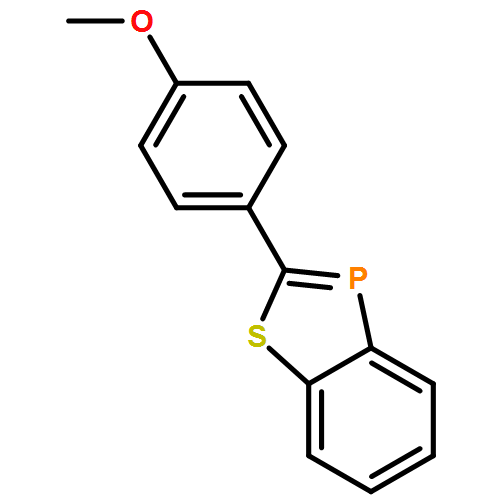 1,3-Benzothiaphosphole, 2-(4-methoxyphenyl)-