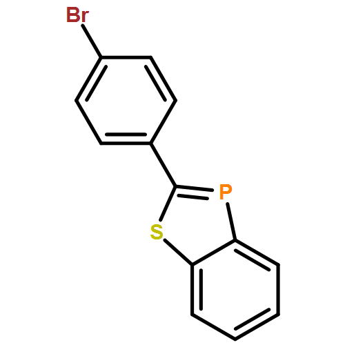 1,3-Benzothiaphosphole, 2-(4-bromophenyl)-