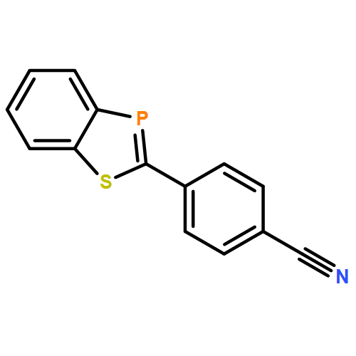 Benzonitrile, 4-(1,3-benzothiaphosphol-2-yl)-