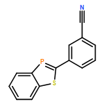 Benzonitrile, 3-(1,3-benzothiaphosphol-2-yl)-