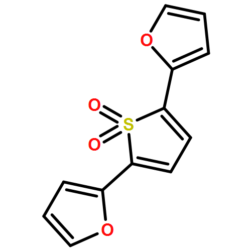 Furan, 2,2'-(1,1-dioxido-2,5-thiophenediyl)bis-