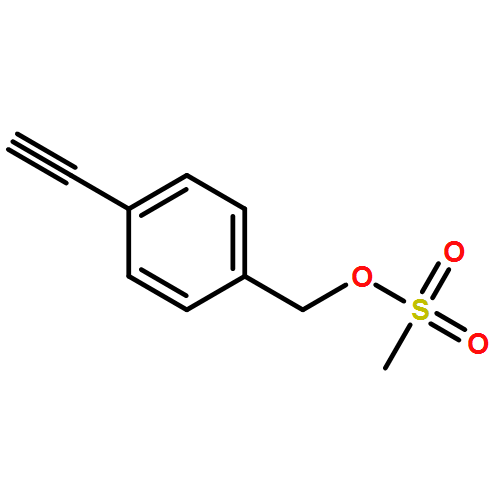 Benzenemethanol, 4-ethynyl-, 1-methanesulfonate