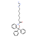 Heptanamide, 7-azido-N-(triphenylmethoxy)-