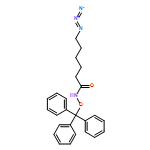 Hexanamide, 6-azido-N-(triphenylmethoxy)-