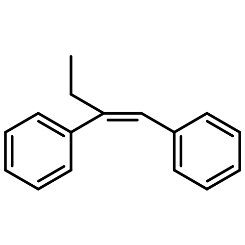 Benzene, 1,1'-[(1Z)-1-ethyl-1,2-ethenediyl]bis-