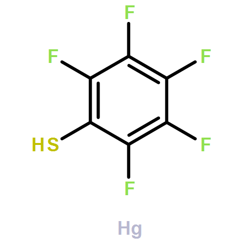 Benzenethiol, 2,3,4,5,6-pentafluoro-, mercury(2 ) salt (2:1)